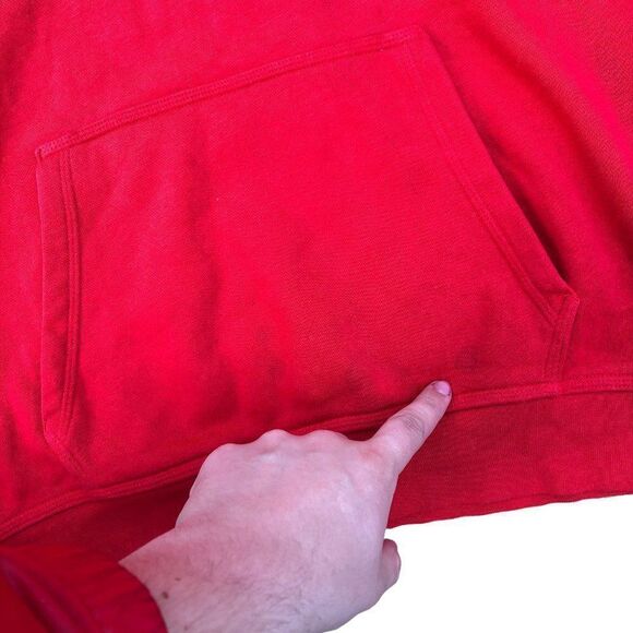 NIKE Hoodie Large Red - Picture 6 of 12
